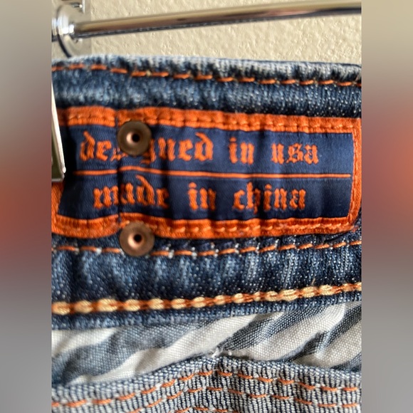 ROCK REVIVAL JEANS - Vintage. Straight leg / low rise. - Picture 8 of 9